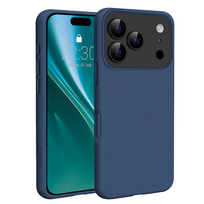 Etteri silikoninis Mag dėklas, skirtas Apple iPhone 17 Pro Max / 18 Pro Max, tamsiai mėlynas