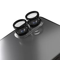 Etteri kameros objektyvo apsauga, skirta Apple iPhone 16 / 16 Plus, juoda