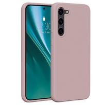 Etteri silikoninis dėklas Samsung Galaxy S23 Plus šviesiai rožinis