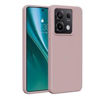 Etteri silikoninis dėklas, skirtas Xiaomi Redmi Note 13 Pro 5G, šviesiai rožinis