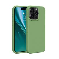 Etteri silikoninis dėklas iPhone 15 Pro Max 6,7" šviesiai žalias
