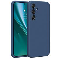 Etteri silikoninis dėklas Samsung Galaxy A35 5G tamsiai mėlynas
