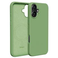 Etteri silikoninis Mag dėklas, skirtas Apple iPhone 16 6,1" šviesiai žalias