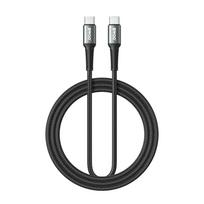 BWOO Pintas laidas USB-C – USB-C 2m 60W juodas