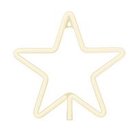 Neoninė LED KALĖDINĖ PENKIAKAMPĖ ŽVAIGŽDĖ šilta balta FLNE22 Forever Light