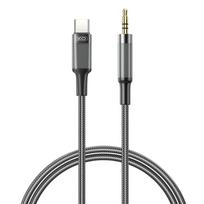 XO garso laidas NB-R279B USB-C – 3,5 mm jungtis 1,0 m juodas