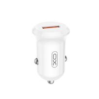XO automobilinis įkroviklis CC68 18W QC 1x USB baltas
