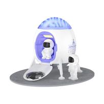 XO LED projektorius CF38 žvaigždžių ir galaktikos su „Bluetooth“ garsiakalbiu, baltas