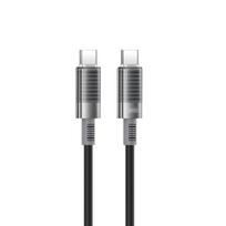 XO laidas NB-Q282B PD USB-C – USB-C 1,0m 60W juodas