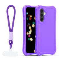 Safepop dėklas su dirželiu, skirtas Samsung Galaxy A57 5G, violetinis