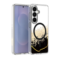 Epoxy Mag dėklas Samsung Galaxy S24 / S25 juodas