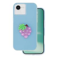 „Fruit“ 2in1 dėklas, skirtas „Apple“ iPhone 16e / 17e, mėlynas