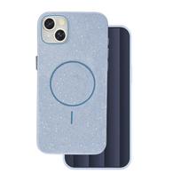 Blizgus plonas Mag dėklas, skirtas Apple iPhone 17 Pro Max 6,9" mėlynas