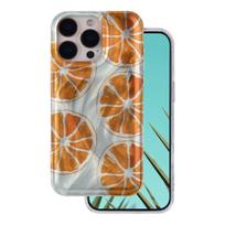 Itin madingas vasariškas dėklas Motorola Edge 70 Fusion oranžinis