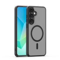 Mag Matt dėklas Samsung Galaxy S26 Plus juodas su apsauga kamerai