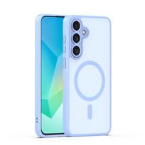 Mag Matt dėklas Samsung Galaxy S26 Plus šviesiai mėlynas su apsauga kamerai