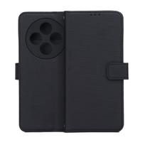 Išmanusis „Triangle“ dėklas, skirtas Xiaomi Redmi 14C 4G / 14C 5G / Redmi A4 / POCO C75, juodas