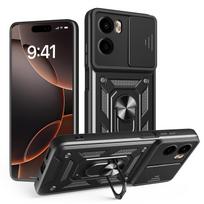 Defender Slide dėklas, skirtas Xiaomi Redmi Note 15 Pro Plus 5G (EU), juodas