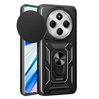 Defender Slide dėklas, skirtas Xiaomi Redmi 14C 4G/ 14C 5G / Redmi A4 / POCO C75, juodas