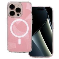 Flash Mag dėklas iPhone 15 Pro 6,1" rožinis