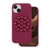 Silikoninis dėklas Apple iPhone 13 6,1" bordo spalvos