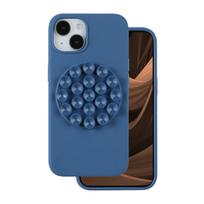Silikoninis dėklas iPhone 14 Pro 6,1" mėlynas
