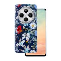 Glow Glam dėklas, skirtas Xiaomi Redmi Note 14 Pro 5G (Global) / Note 14 Pro Plus 5G (Global), mėlynas