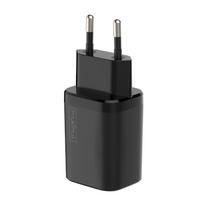 SIENINIS ĮKROVIKLIS MX CARBON 30W PD+QC USB-A+C JUODAS
