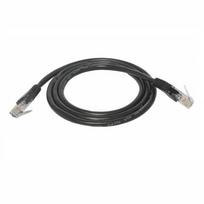 CAT5e UTP tinklo kabelis (patchcord) 1m juodas