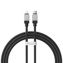 Baseus laidas CoolPlay USB-C – Lightning 1m 20W juodas