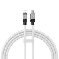 Baseus laidas CoolPlay USB-C – Lightning 1m 20W baltas