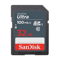 SanDisk atminties kortelė 32GB SDHC Ultra 100MB/s
