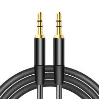 Maxlife garso kabelis jack 3.5 mm – jack 3.5 mm 1m juodas