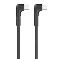 Maxlife MXUC-09 kampinis laidas USB-C – USB-C 1,0 m 60W juodas