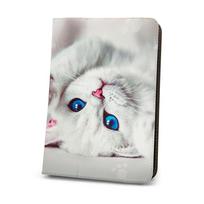 Universalus dėklas Cute Kitty planšetei 9-11”(I27 x P20 cm)