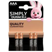 DURACELL baterija (AAA) LR03 Alkaline Basic (4 batteries / blister) 1.5V