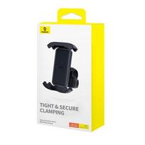 Baseus telefono laikiklis QuickGo Series for Bike, Scooter, Moped (5.7 - 7.2 inch), (C40561500113-00), juoda spalva