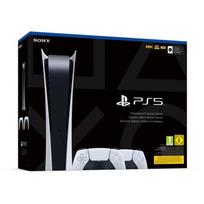 SONY PS5 skaitmeninis Edition 825GB E-Chassis su 2 Controllers EU, balta spalva