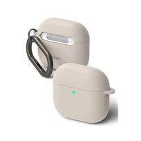 Ringke AirPods 4 dėklas Silicone, akmens spalva