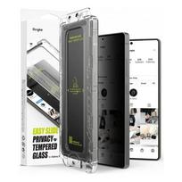 Ringke Galaxy S25 Ultra ekrano apsauga Premium Easy Slide Privacy grūdintas stiklas 9H su installation jig (2 vnt.), skaidri spalva