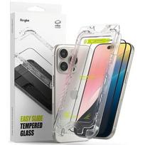 Ringke iPhone 16 Pro Max ekrano apsauga Premium Easy Slide grūdintas stiklas 9H su installation jig (2 vnt.), skaidri spalva