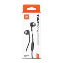 JBL Tune 205 In-Ear laidinės ausinės EU, juoda spalva