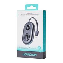 Joyroom išorinė baterija magnetinis belaidis įkrovimas, MagSafe for Apple Watch, PD 3 W, 2500 mAh, su Built-in USB-C laidas, (JR-W09), juoda spalva