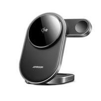 Joyroom belaidis įkroviklis 3-in-1, for iPhone, Apple Watch ir AirPods All Series laidas, 15 W, (JR-W17), juoda spalva