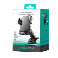 Joyroom automobilinis laikiklis magnetinis belaidis įkroviklis 2-in-1 (Dashboard Version) 4.6 - 6.8 inch 15 W, (JR-ZS219-DASH), juoda spalva