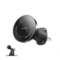 Joyroom automobilinis laikiklis magnetinis belaidis įkroviklis (Air Outlet/ Dashboard Version) 4.7 - 7.0 inch, PD 15 W, MagSafe, (JR-ZS502), juoda spalva