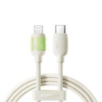 Joyroom Type-C - Lightning Fluorescent Series laidas A53, 30 W, 2m, (S-A53), smėlio spalva