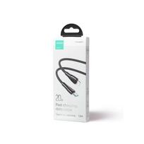 Joyroom Type-C - Lightning Surpass Series greitasis įkrovimas ir duomenų laidas PD 20 W, 1.2m, (S-CL020A11), juoda spalva