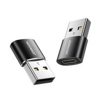 Joyroom adapteris, kištukas USB 3.2 Gen 1 į Female Type-C į Male USB, (2 vnt.), (S-H152), juoda spalva