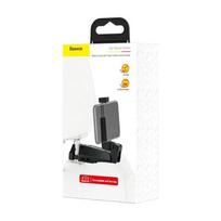 Baseus automobilinis laikiklis Back Seat Headrest Phone Bracket laikiklis hook for 4.0-6.5 inch (SUHZ-A01), juoda spalva
